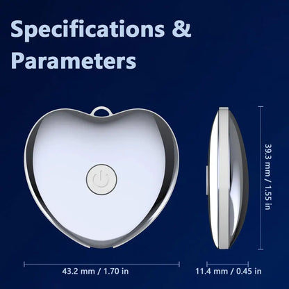 Lenovo Mini Smart Sleep Speaker Quickly Fall Asleep with This Handheld Microcurrent Low-Frequency Pulse Deep Sleep Aid Silver