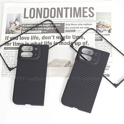 YTF-Carbon new style for Google Pixel 10 Pro fold Kevlar carbon fiber hinge protection cover ultrathin 10 Pro fold phone case