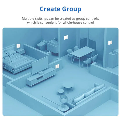 Zemismart Zigbee Interrupter 1 2 3 4 6 Gangs Light Switch Brazilian Wall switches Work with Tuya Smart Life Alexa Google Home