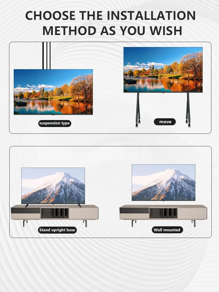 【Hot】Manufacture High Definition LED & LCD Smart TVs 19 24 32 43 50 55 60 65 Inch 2K 4K Android Smart Large Screen TV