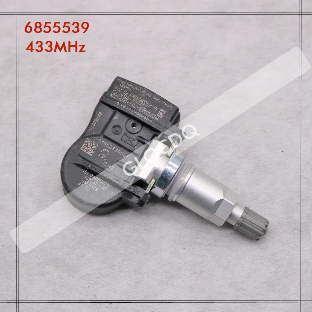TYRE PRESSURE SENSOR FOR 2014-2022 BMW 4-SERIES F32 F33 F36 TPMS 433MHz BMW TIRE PRESSURE SENSOR 6855539 36106881890 36106856209