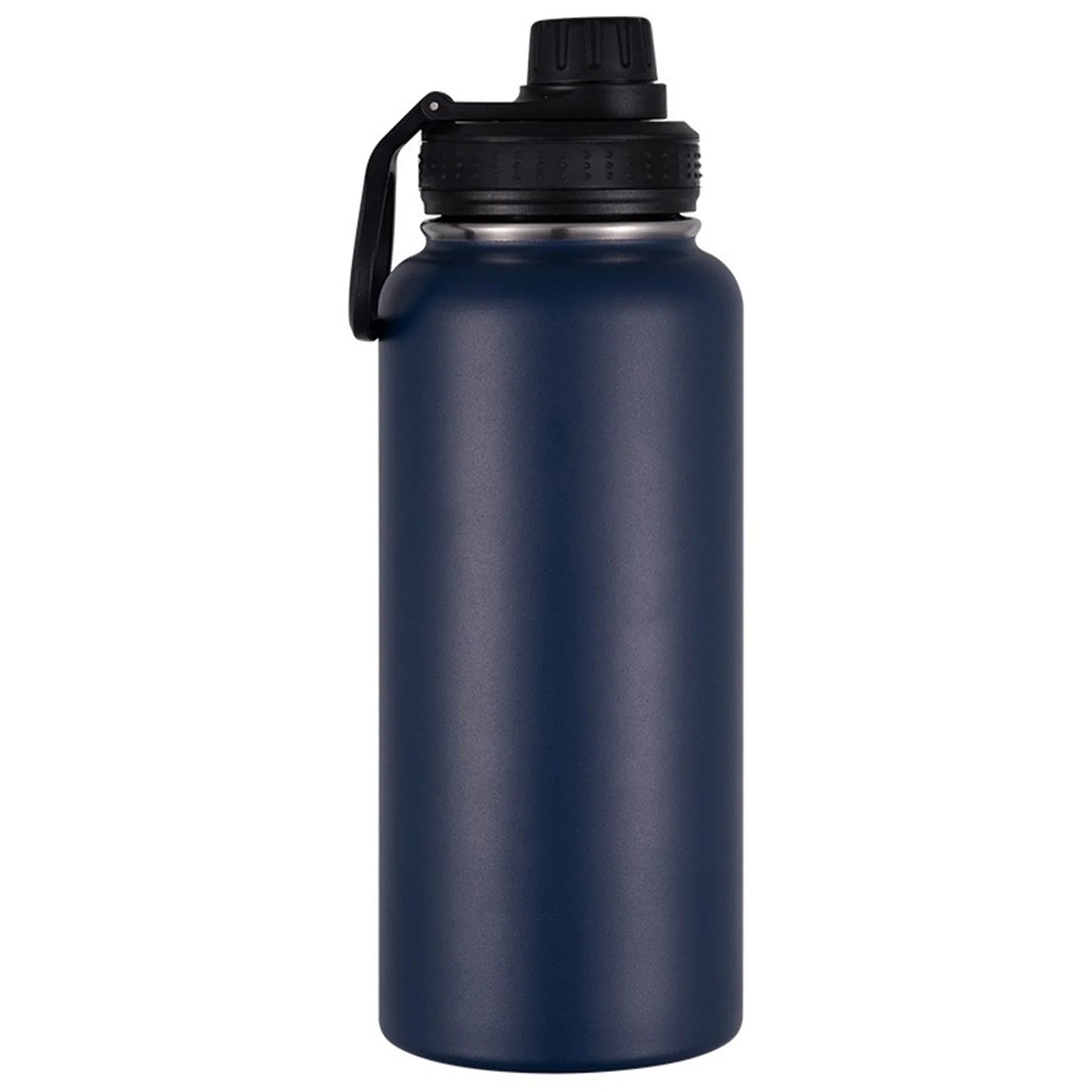 1 40oz Sports Portable Water Bottle, Suitable for Outdoor Camping and Other Sports, Cold-Keeping Bottle, Space Bottle, 1200ml Wide-Mouth Bottle, with Three-Finger Lid, Cycling Water Bottle