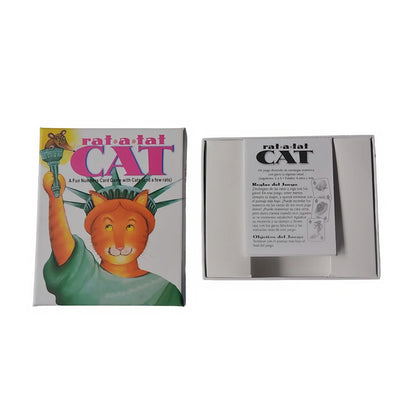 Rat-A-Tat Cat: a Playful Numbers Card Game (Cats, Rats & Fun!) Interesting Card Games, Board Games, Interactive Tabletop Games, with Instruction Manuals in English, French, and Spanish, Ideal Party Games, Suitable as Gifts, P