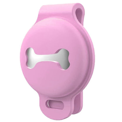 Air-tag Dog Collar Holder Protective Cases for GPS Dog  Silicone Air Tag Cover for MAX Wide 1.4" Pet Collar