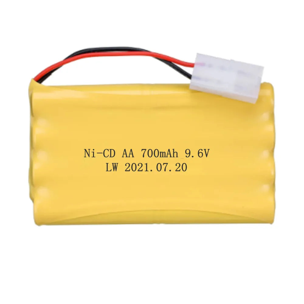 700mah 2.4V/3.6V/4.8V/6V/7.2V/8.4V Ni-CD AA Rechargeable Battery Pack For Remote Control Toys Electric Car Boat Parts SM-2P Plug