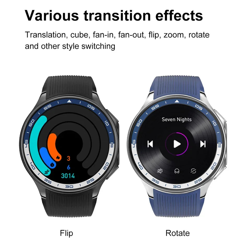 DT Watch X 4G Memory For OPPO Smart Watch Music Video Bluetooth Call IP68 Waterproof AMOLED Smartwatch For TWS Earphones 2026New
