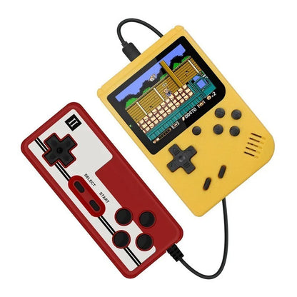 Built-in 400 FC Games with Portable Case 3.0 Inch LCD Screen Video Game Player Kids Boys Gift for Retro Handheld Game Console