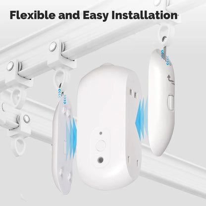 Tuya Zigbee/Bluetooth Track Curtain Robot Tuya Smart Rail Curtain Robot Smart Curtain Pusher Robot Support Siri Alexa Voice