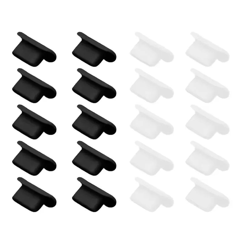 20/10/5Pcs Silicone Dust Plug for iPhone 12 13 14 Pro MAX 8 XS IOS Lightning Charging Port Cover Cap Soft Rubber Dustproof Plugs