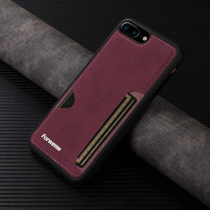 Retro Card Holder Phone Case for iPhone 17 16 15 14 13 12 11 Pro Max 16E Mini XS XR SE 7 8 Plus Busines Wallet PU Leather Cover