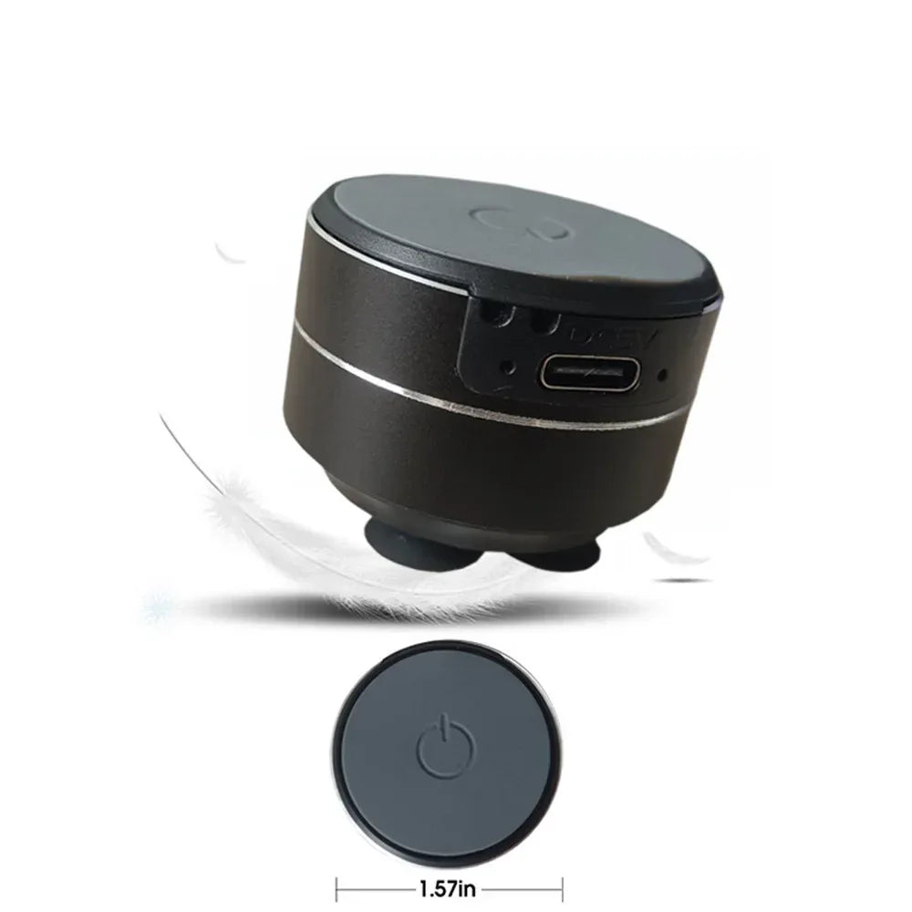 Mini Bone Conduction Speaker Vibration Stereo Audio Digital TWS Wireless Bluetooth Speakers Portable Metal Speaker Dropshipping