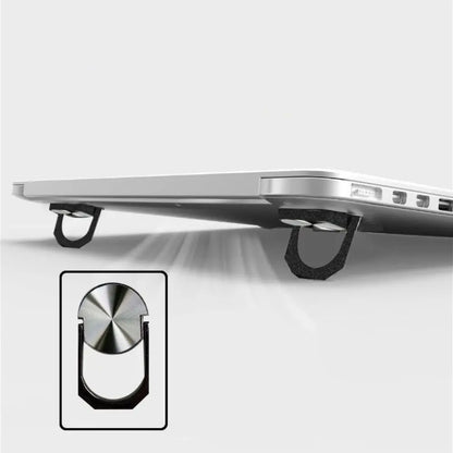 Self-Adhesive Mini Foldable Laptop Stand Invisible Mini Invisible Notebook Holders Colorful Adjustable