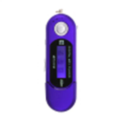 MP3 Mini Player Support 32G TF Card Flash Drive Lightweight LCD Music Player 3.5mm Audio Jack One Finger Control with Card Slot