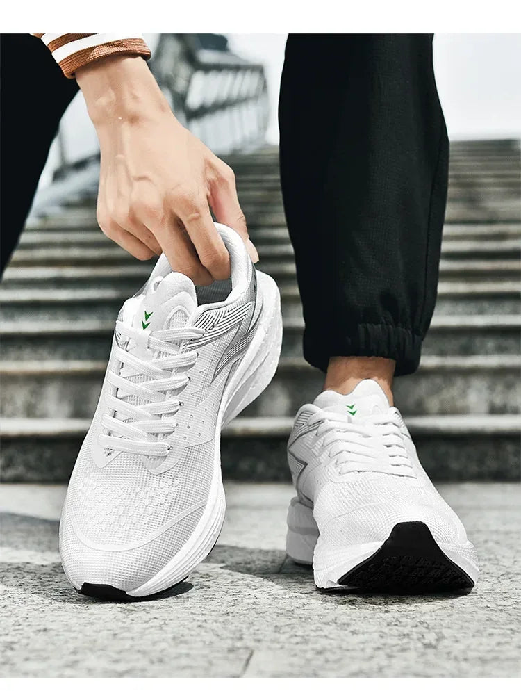 Casual Running Shoes Breathable Mesh Upgraded Version Unisex Marathon Sports Sneakers Trendy All Seasons Lightweight