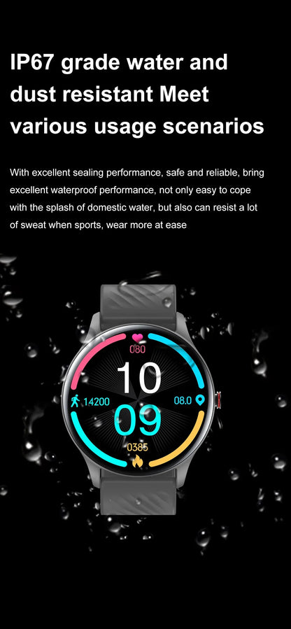 New Health Smart Watch ECG Heart Rate Blood Oxygen Blood Pressure Monitoring Bluetooth Call GPS Movement Trajectory Smartwatches