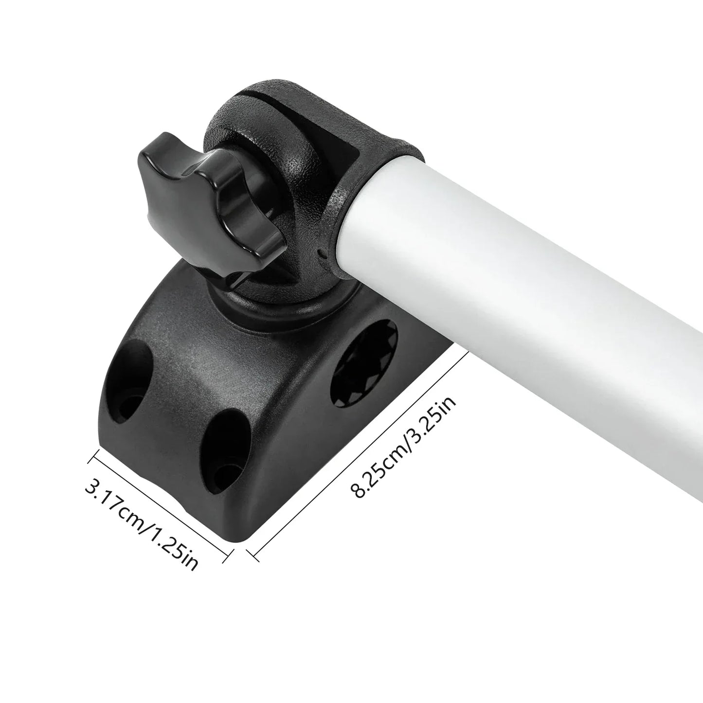 Marine Boat Kayak Red Durable Outrigger/Stabilizer System PVC and Aluminum for Most Kayaks and Canoes