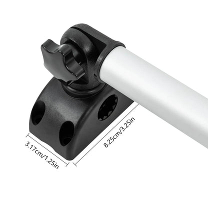Marine Boat Kayak Red Durable Outrigger/Stabilizer System PVC and Aluminum for Most Kayaks and Canoes