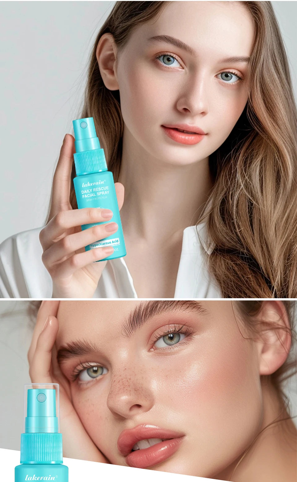 Hypochlorous Acid Spray Toner for Face Helps Reduce Redness Breakouts Soothing pH Balancing Toner Skincare