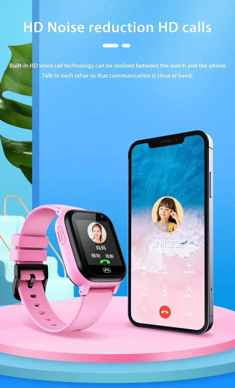 Xiaomi 5G Kids Smart Watch SOS Sim Card Call GPS Location Child SmartWatch Camera Waterproof Boys Girl Gift For Ios Android