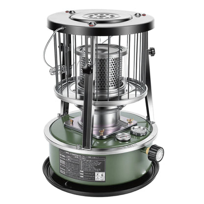 Kerosene Heater Adjustable Height Non Electric Portable 2 in 1 Stove Heater for Camping Garage Adjustable Height Kerosene Heater