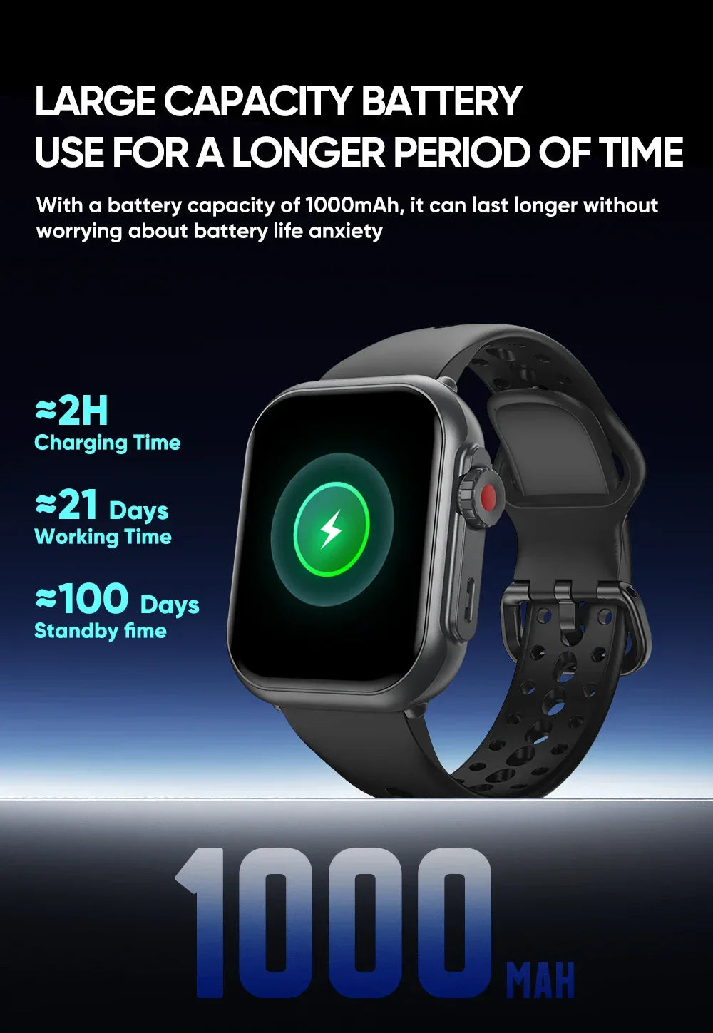 Watch Ultra 2 SE Men Women 1000mAh AMOLED Heart Rate 100+Sport Bluetooth Call GPS Track Waterproof Smart Watch For IOS Android
