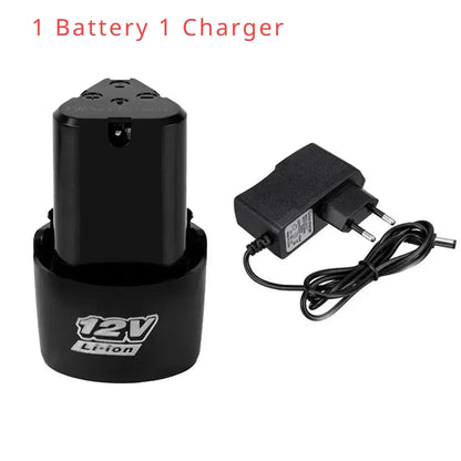 Lithium Battery 12V 1500mAh Rechargeable Battery 18650 For Angle Grinder Electric Screwdriver Drill Spare Battery EU US AU UK