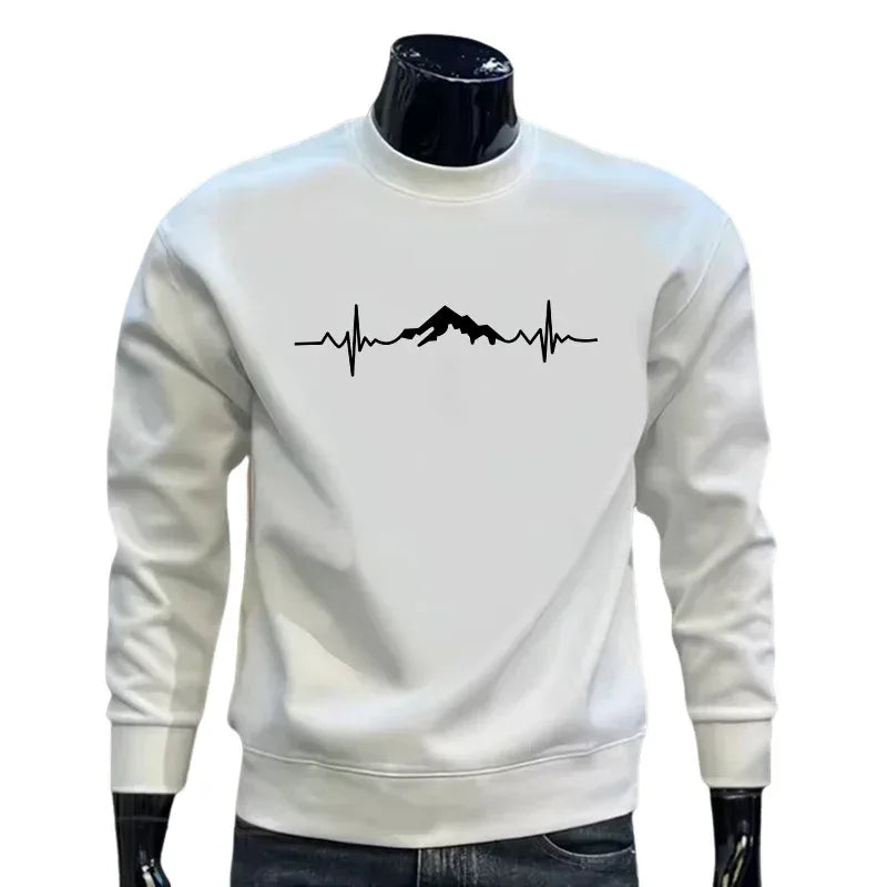 Spring Autumn New Men's Hoodies Casual Sweatshirts Men Hoodies O-Neck Pullover Streetwear Solid Tops Fashion Men Hoodies