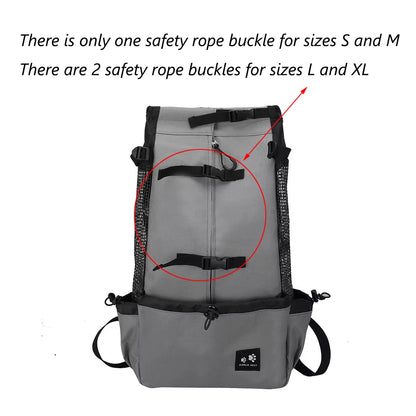 Travel Riding Driving Pet Carrier Backpack Carring Supplies for Medium Large Dogs Camouflage Big Dog Bags Samoyed Labrador Corgi