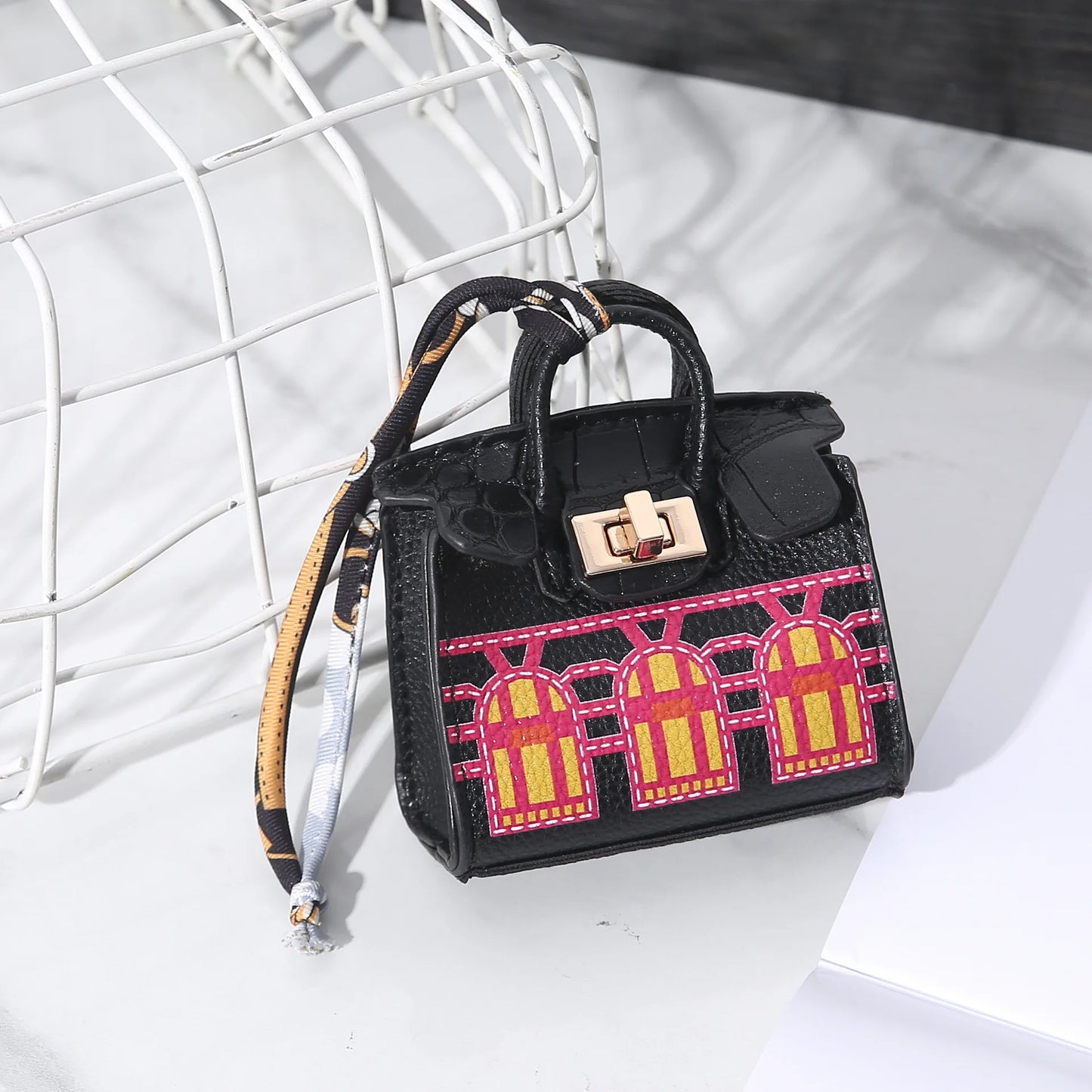 2026 New Mini House Small Bag, Handheld, Portable, Hand Rope, Bluetooth Earphone Bag, Zero Wallet, Multi Functional Small Bag