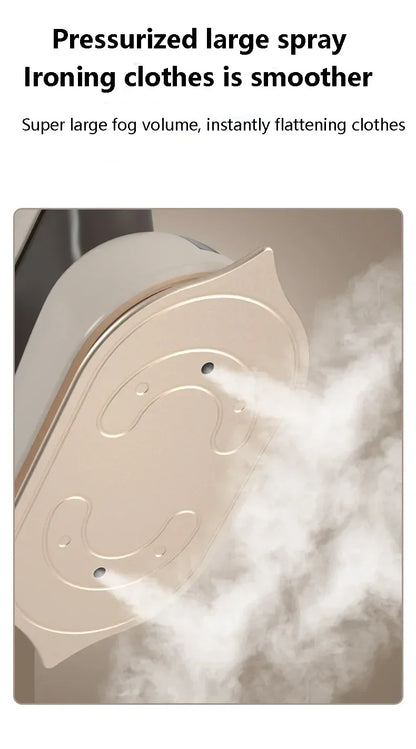 Mini Electric Iron Household Handheld Steam Iron Foldable Wet Dry Ironing Machine Portable Travel Fast Heating Handheld Iron