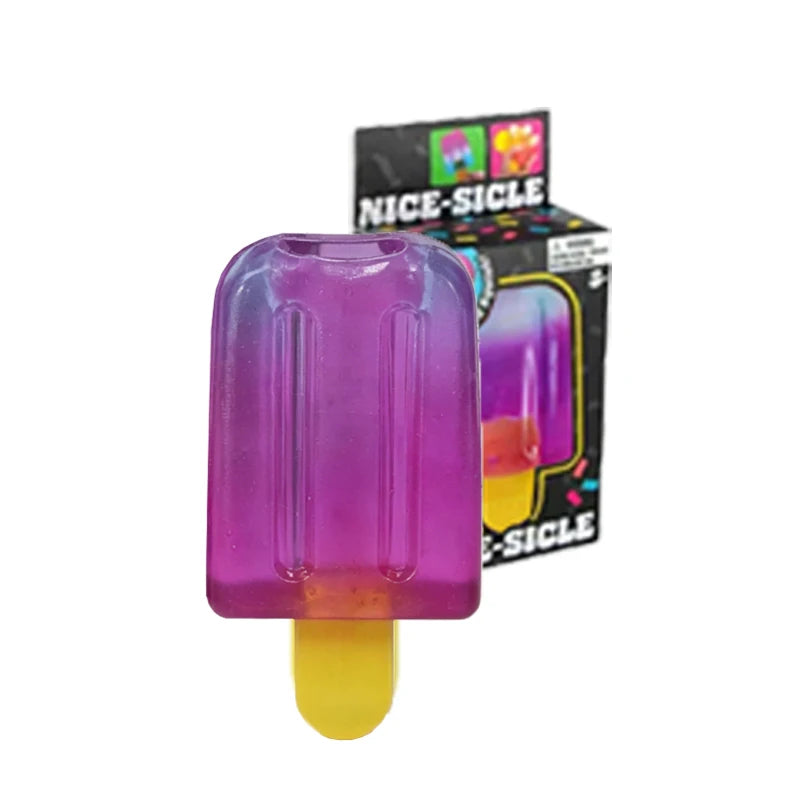 New Needoh Nice Ice Baby Fidget Cube Set 4 Pack Super Solid Squishy Sensory Toys Non-toxic Squeeze Toys for ADHD and Autism Gift