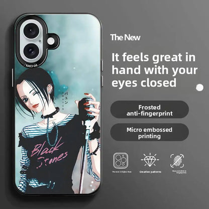 Anime Nana Osaki Phone Case Color-changing Transparent IPhone 11-16 Anti-fall TPU Case, Slim Fit.