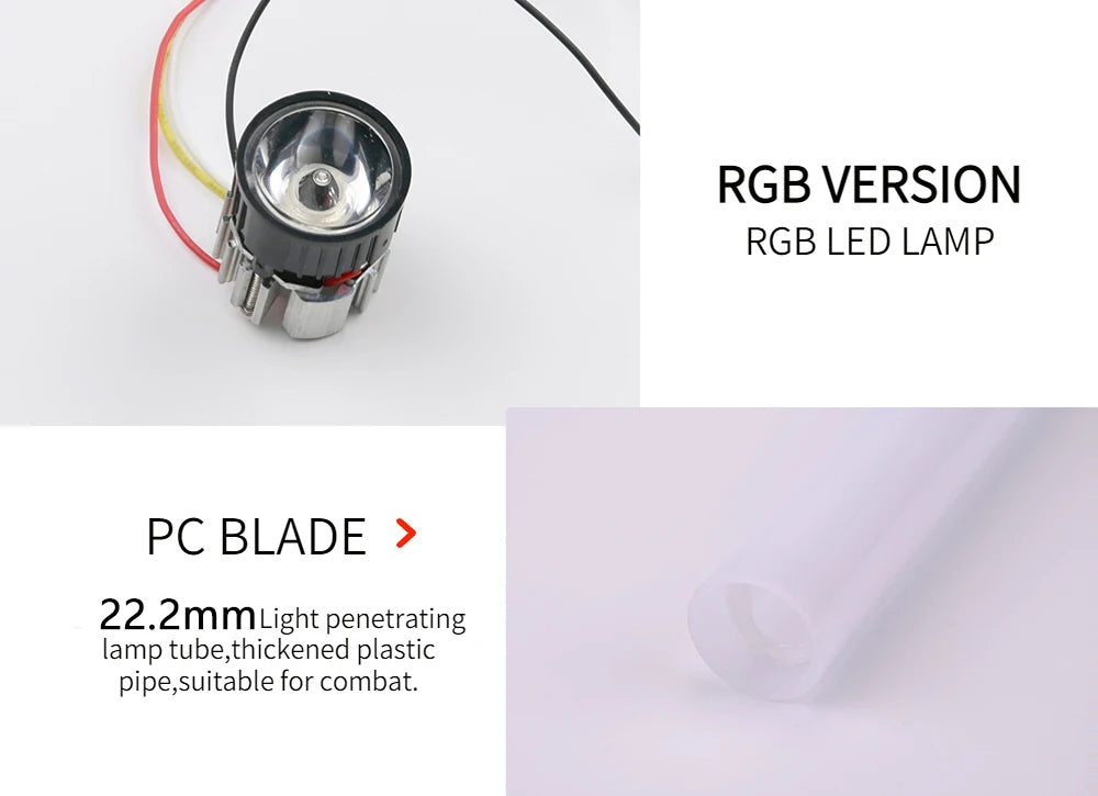 RGB Metal Lightsaber Sword Toys Light Saber Espada Brinquedos Sabre De Luz Juguetes Kpop Lightstick Zabawki Oyuncak