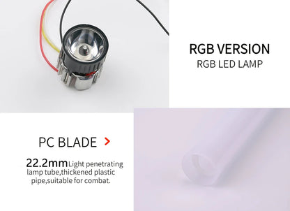 RGB Metal Lightsaber Sword Toys Light Saber Espada Brinquedos Sabre De Luz Juguetes Kpop Lightstick Zabawki Oyuncak