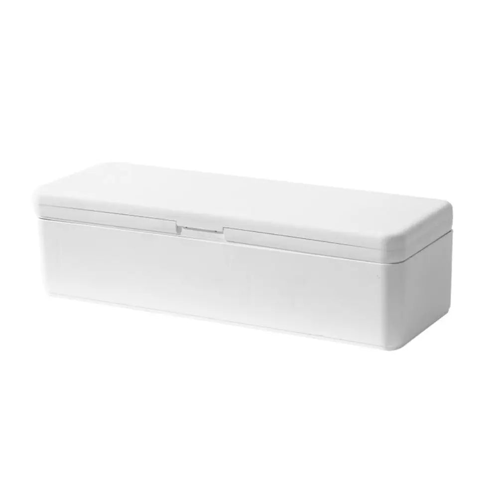 Simplicity PP Battery Organizer Fall Prevention Wear-resistant Battery Storage Box Large Capacity Bilayer Data Cable Case