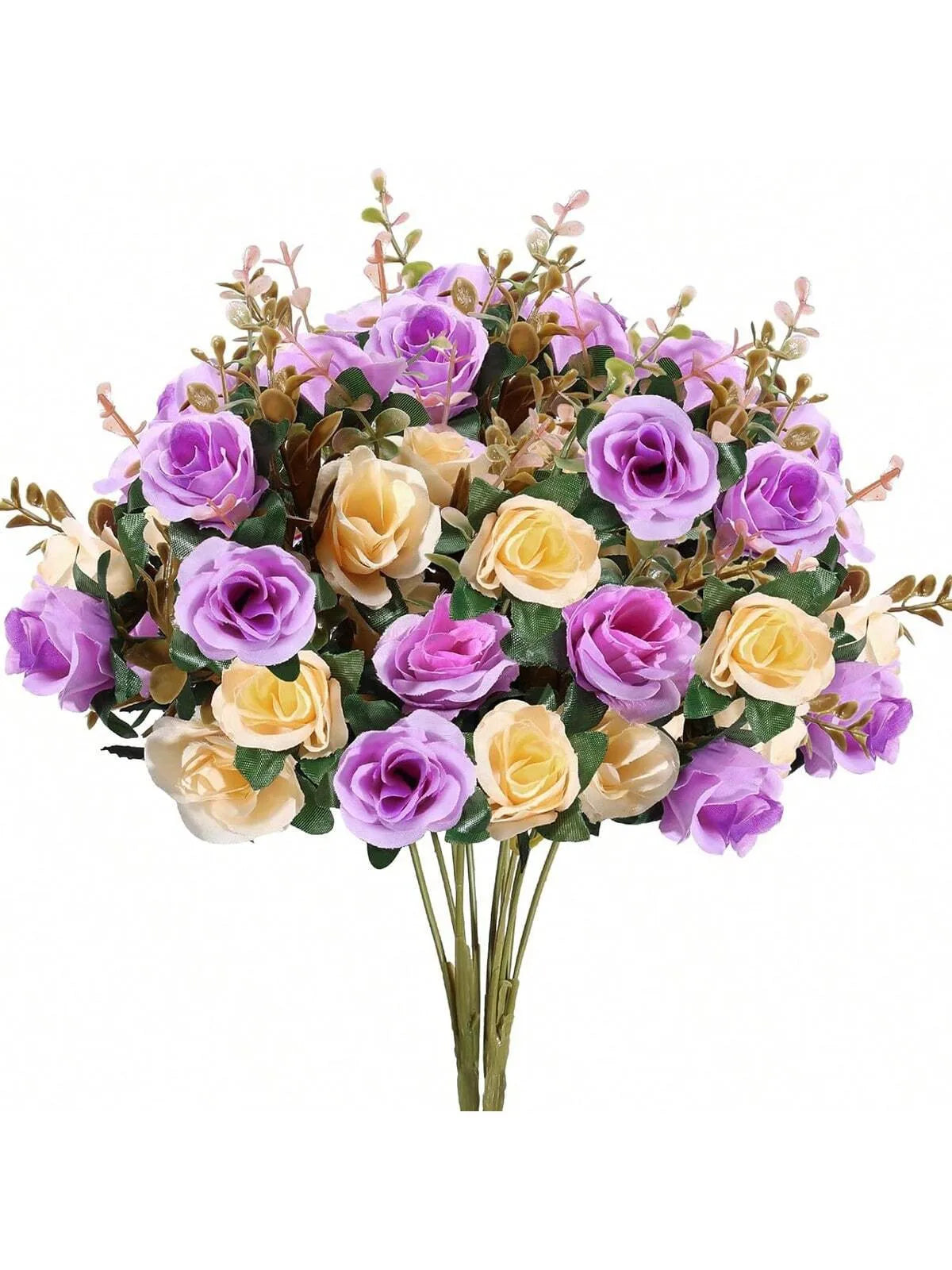 Silk rose Artificial Flowers Wedding Home Christmas Decoration bride Bouquet Diy gift Scrapbooking Wreaths wall Photography prop