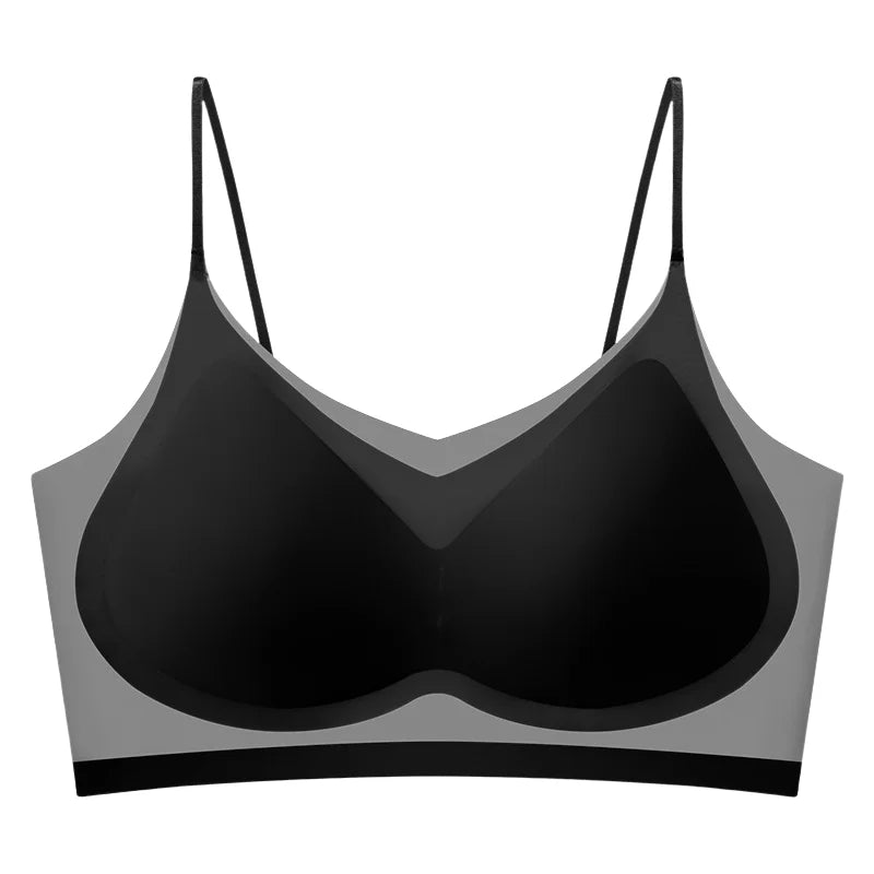 Bras for Women Plus Size Shaping Lifting Bra with Strap Seamless Wirefree Stretch Yoga Bralette Smooth Traceless Bras