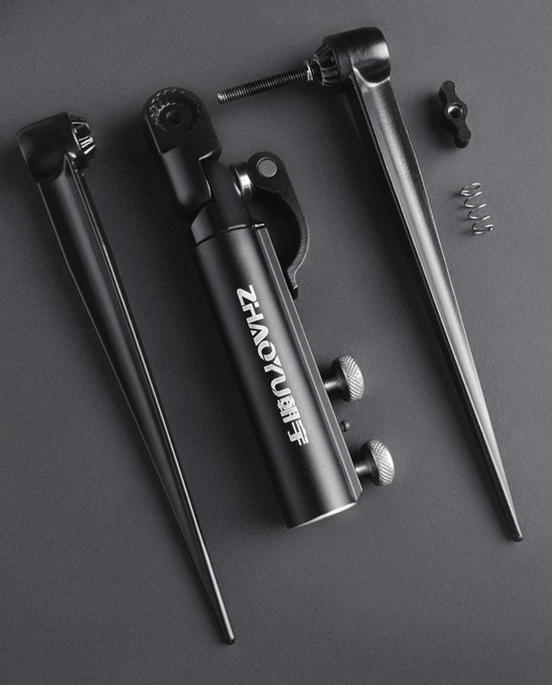 Shawto 2.1M Stainless Steel Thickened Telescopic Fishing Rod Holder 7 Section Bracket Rack Pole Stand Fishing Tools