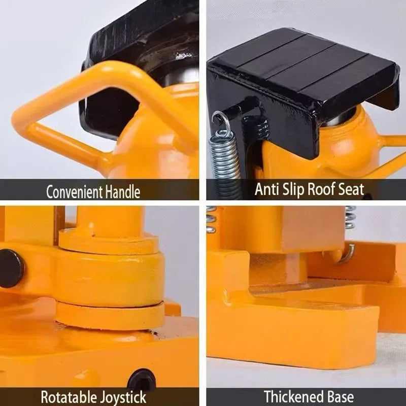 Hand Lifting Hydraulic Jack Claw Elevator 5T Duckbill Vertical Span Roof Pressure Heavy Low-level Car Jacks & Lifting Equipment