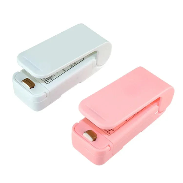 Mini Sealing Machine Thermal Snacks Bags Plastic Close Tweezers for Food Packaging Heater Bags Clips Closure Sealer Foil Welding