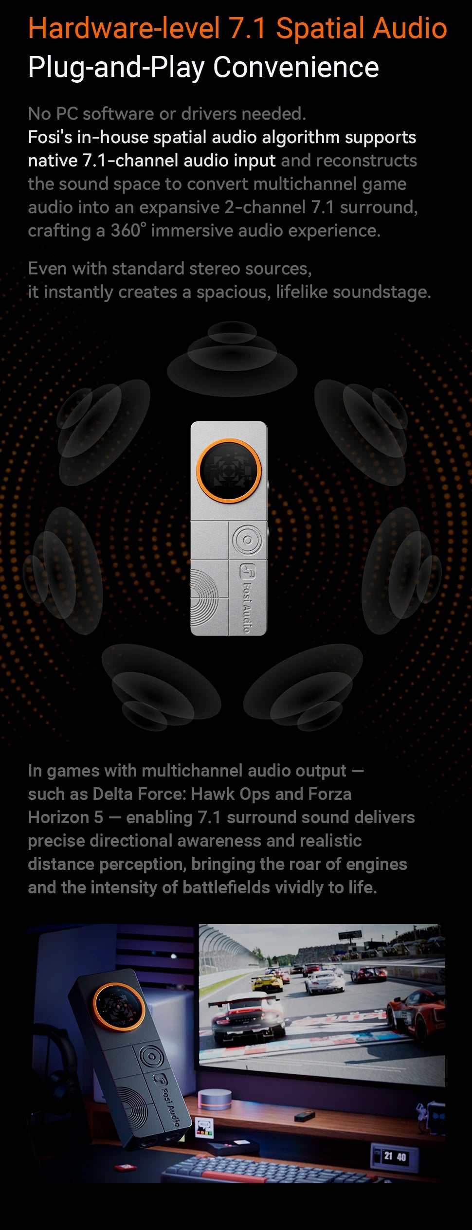 Fosi Audio DS3 DAC Amp Portable HIFI Headphone Amplifer  XMOS XU316 DSD512   dongle dac 4.4mm Balanced/3.5mm Jack