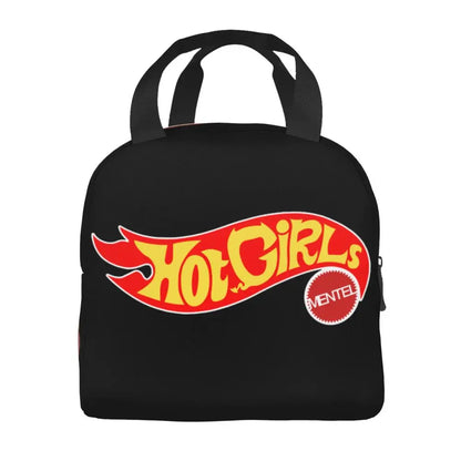 Custom Hot Wheels For Fans Thermal Insulated Lunch Bag Cartoon Sport Car Portable Lunch Container Travel Multifunction Food Box
