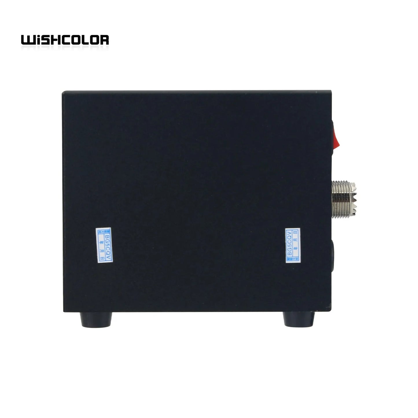 Wishcolor CQV-SWR-508 200W 1.8-54MHz Digital SWR & Power Meter 4.3-inch IPS Color Screen Standing Wave Meter for Ham Radio