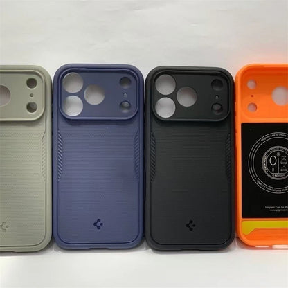 Spigen Rugged Armor MagFit for For Magsafe For iPhone 17 Pro Max 17 Air Magnetic Case Wireless Charging Shockproof Matte Cover