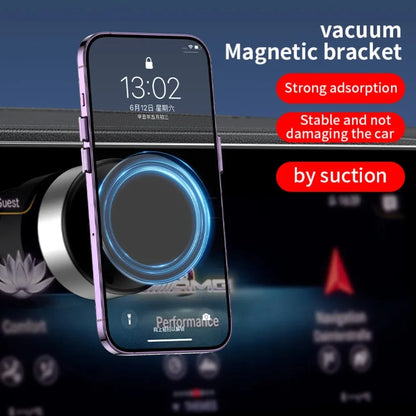 Car Mount Mobile Phone Holder Magnetic Universal Adsorption Bracket for IPhone Xiaomi Samsung Vacuum Adsorption Car Phone Holder