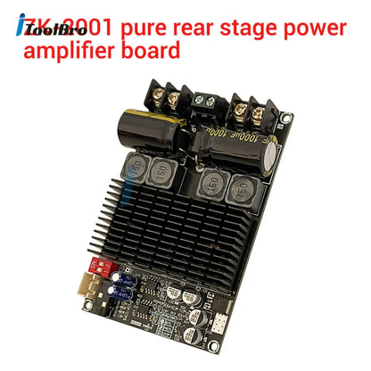 TPA3221 Pure Rear Digital Power Amplifier Board 100W+100W Dual Channel Stereo Audio Amp DC 10-30V for Car Home Speaker Subwoofer
