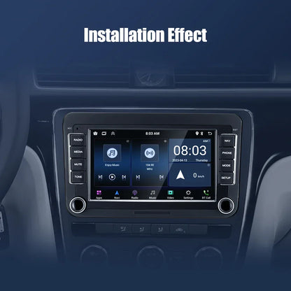 2 Din Android Car Radio Multimedia Player GPS WiFi Carplay For VW Volkswagen Skoda Octavia golf 5 6 touran passat B6 polo Jetta