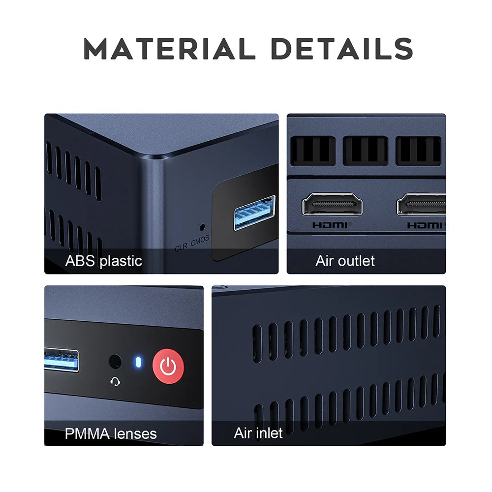 Beelink Mini S13 Intel Twin Lake N150 S12 Pro N100 16G 500G Windows 11 Mini S 11th N5095 DDR4 8GB 128GB Desktop Computer N95