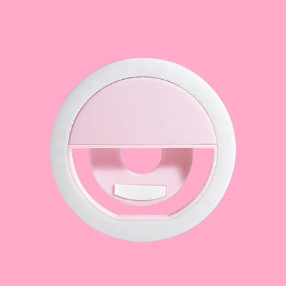 USB Charge LED Selfie Ring Light Mobile Phone Lens For Phone Selfie Light