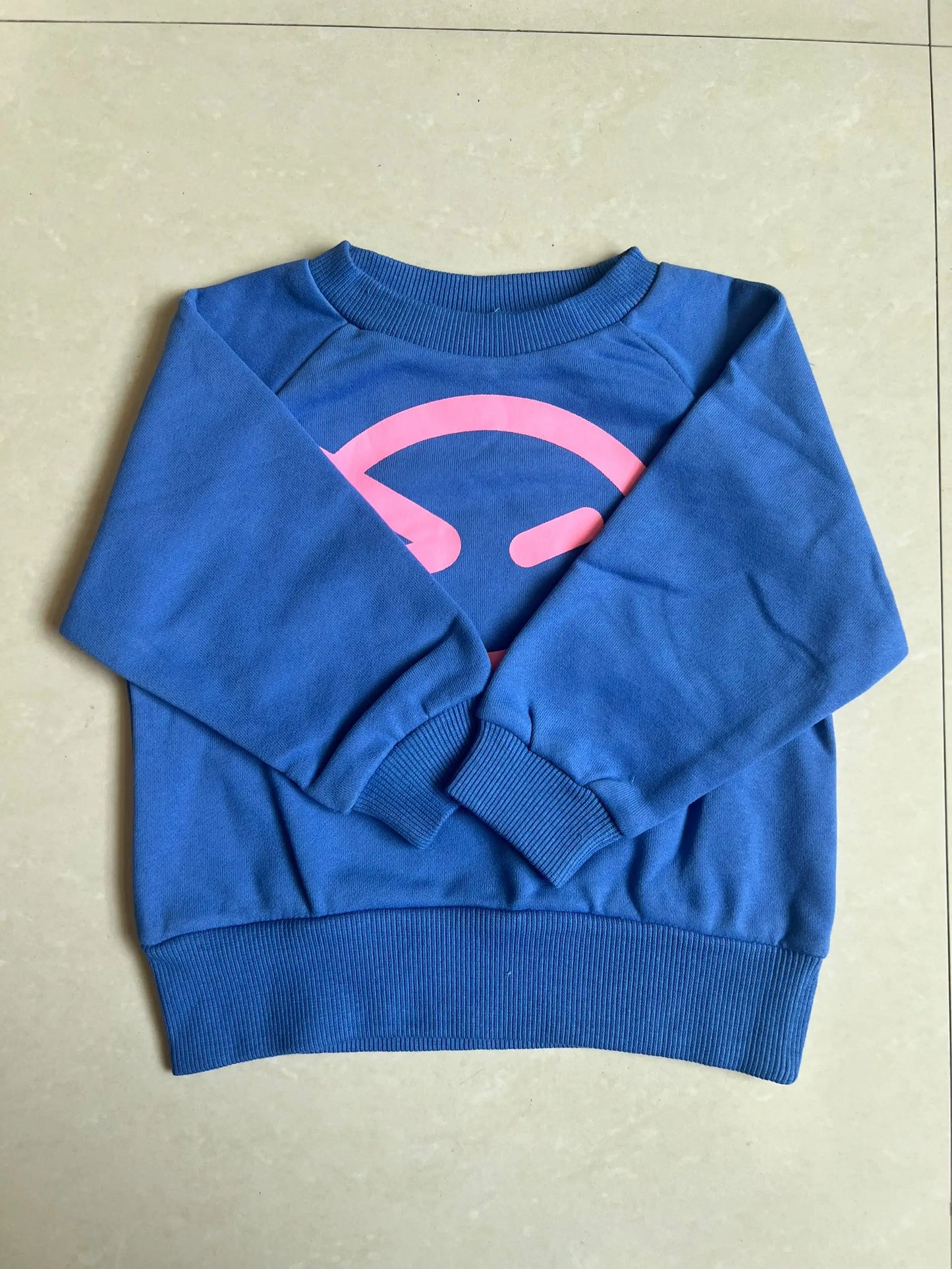 2025 Autumn Kids Sweaters Printed Girl Boy Casual Sweatshirts Long Sleeve Children Pullover Pant Set Clothes